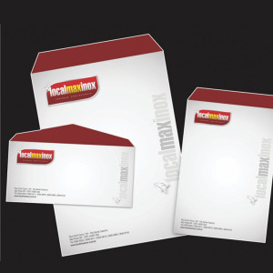 Envelopes personalizados para empresas.